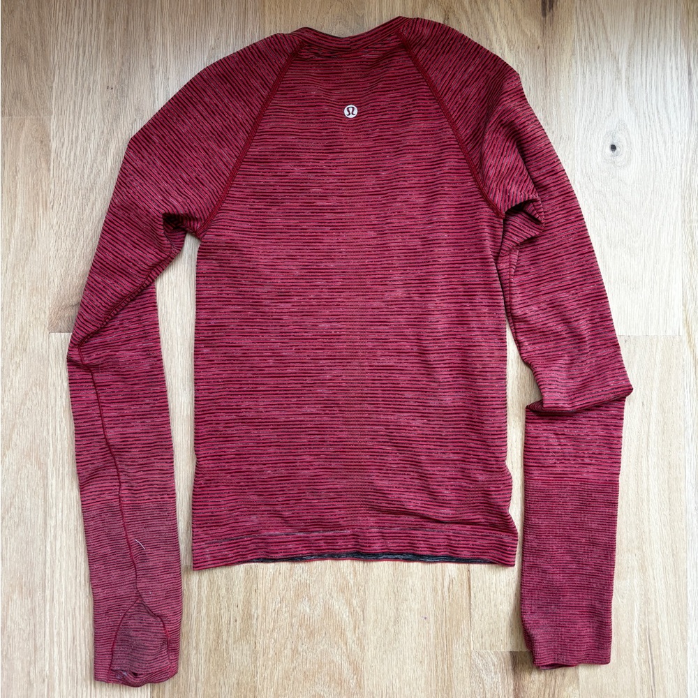 Lululemon Swiftly Tech Long Sleeve shirt 2.0 waist length